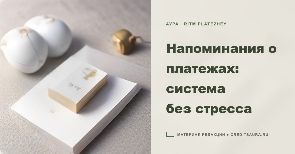 Иллюстрация к статье «Напоминания о платежах: система без стресса»